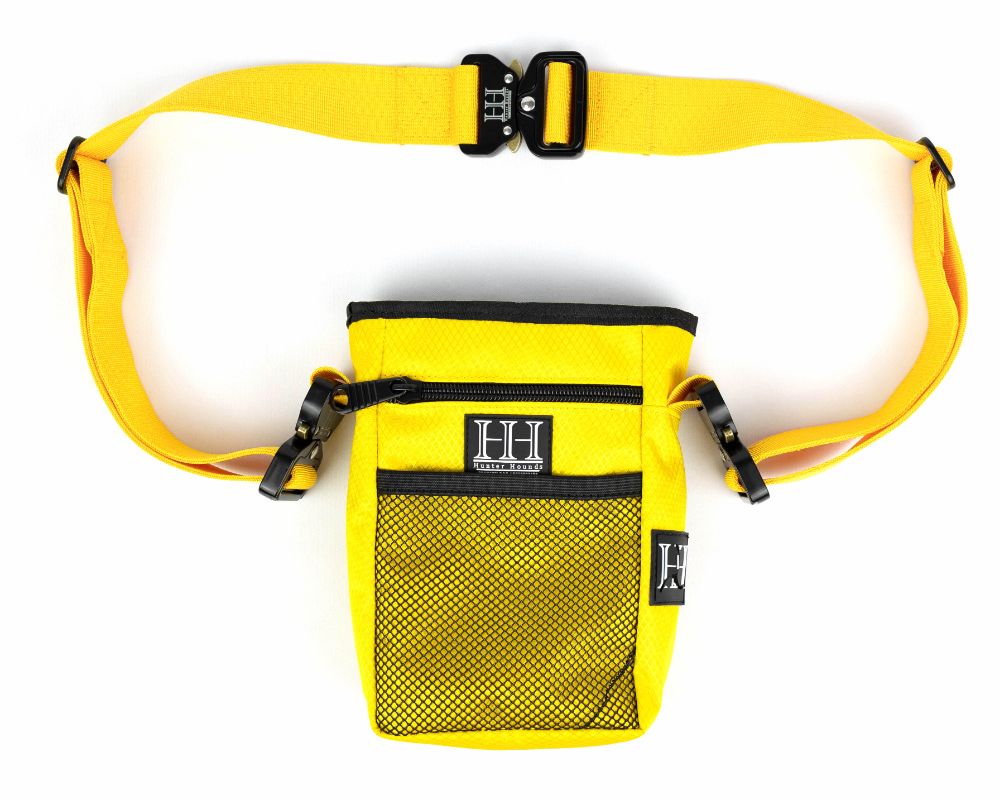 Mustard Dog Walking Bag Hunter Hounds